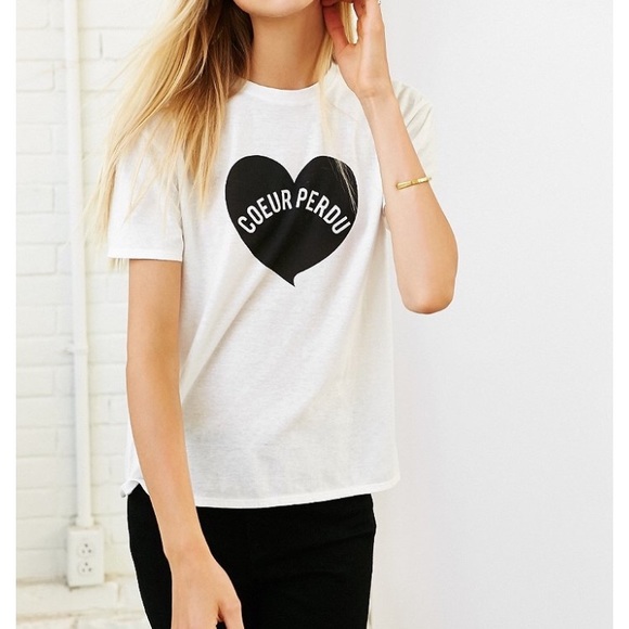 Urban Outfitters "lost heart" tee NWOT - Picture 4 of 4